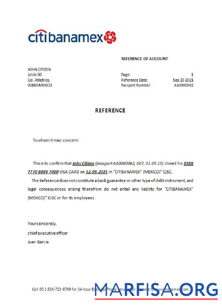 Realistic Mexico Citibanamex bank closure reference real example